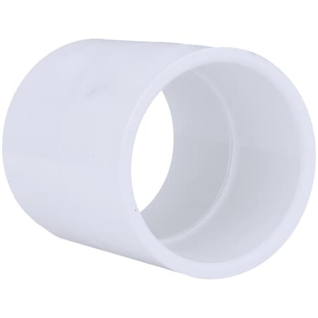 Charlotte Pipe And Foundry 2-1/2 In. Sch. 40 PVC Coupling PVC 02100  1700HA